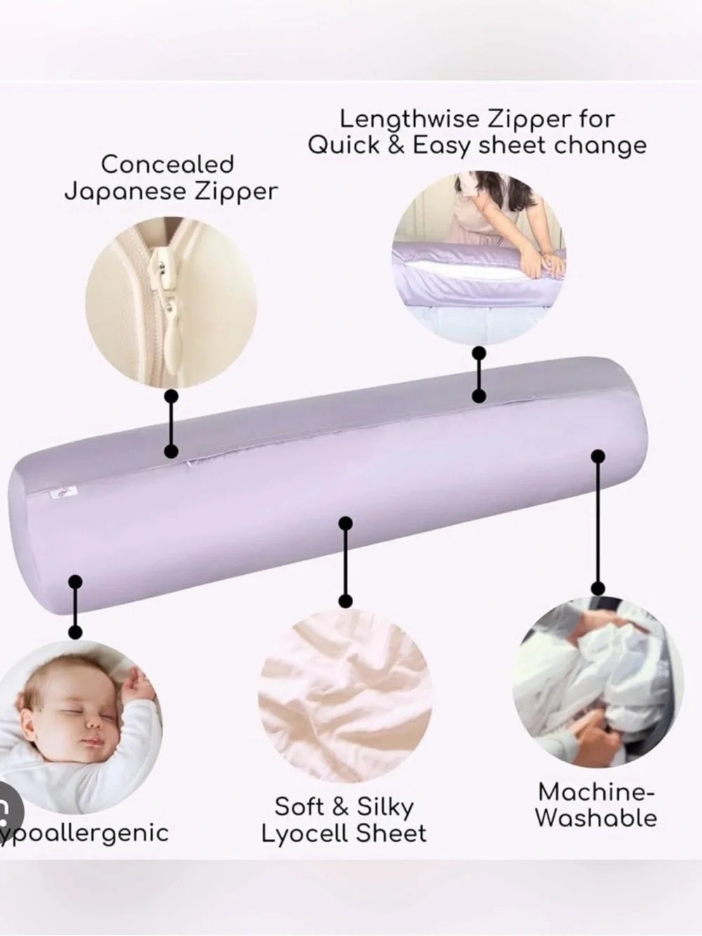 New extra large Sleepstick Full-Body Support Pillow